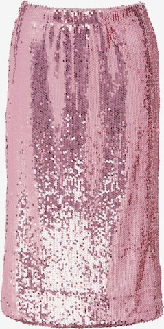 faina - Saia em rosa: frente