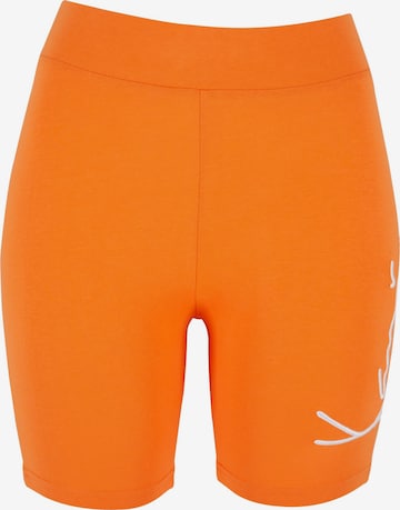 Karl Kani Skinny Leggingsit värissä oranssi: etupuoli