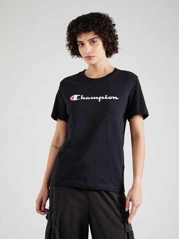 Champion Authentic Athletic Apparel Koszulka w kolorze czarny: przód