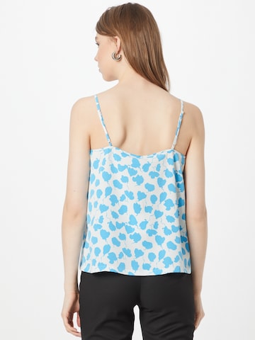 JUST FEMALE - Top 'Bloom' en azul