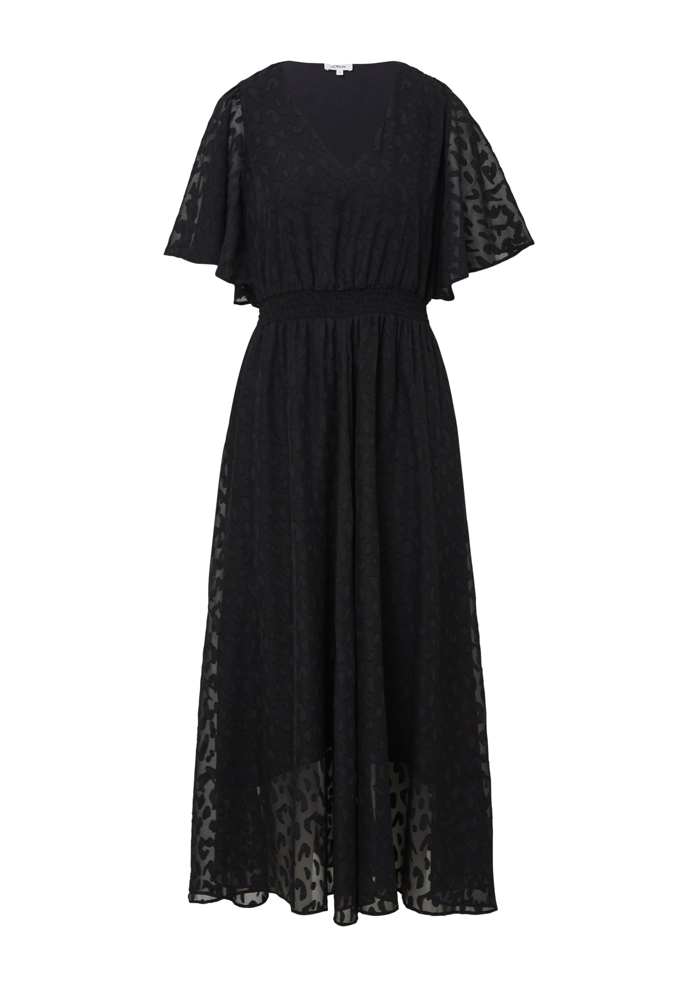 Robe d’été s.Oliver en noir : devant