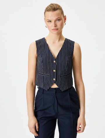 Koton Suit vest in Blue: front