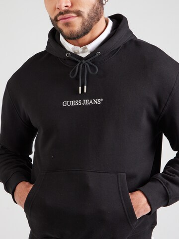 GUESS JEANS Свитшот в Черный