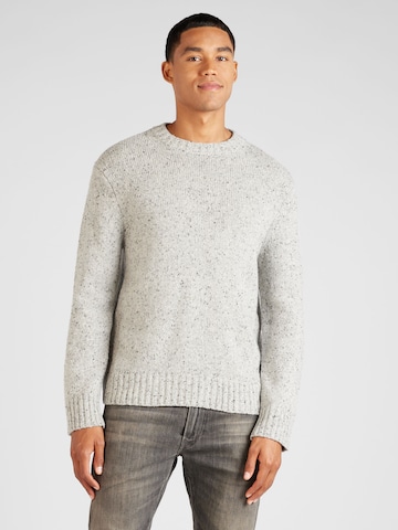 Wax London Sweater 'WILDE' in Grey: front