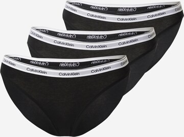 Calvin Klein Panty in Black: front