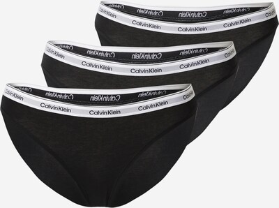Calvin Klein Slip in grau / schwarz / weiß, Produktansicht