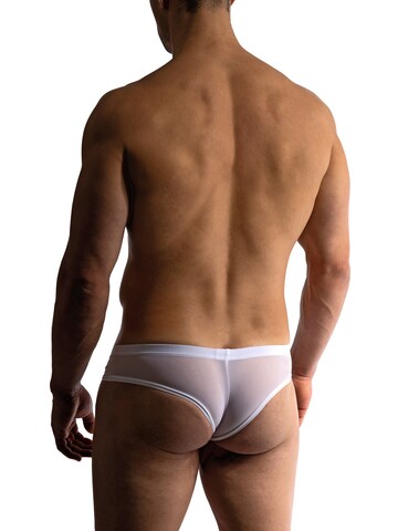 Manstore Slip ' M101 Cheeky Brief ' in Weiß