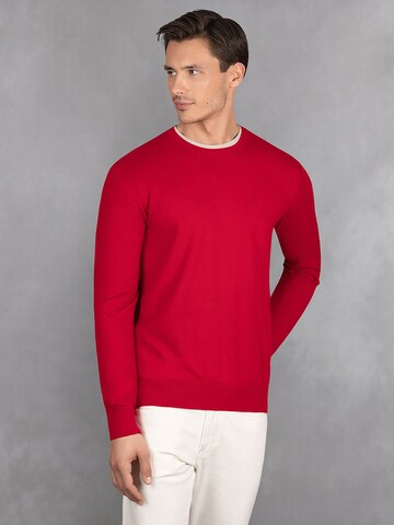 Pull-over GIESSWEIN en rouge : devant