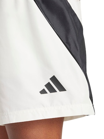 ADIDAS SPORTSWEAR Regular Sports trousers 'STADIUM' in White