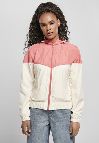 Urban Classics Between-season jacket in Beige: front