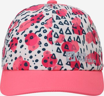 JACK WOLFSKIN Athletic Hat in Pink: front