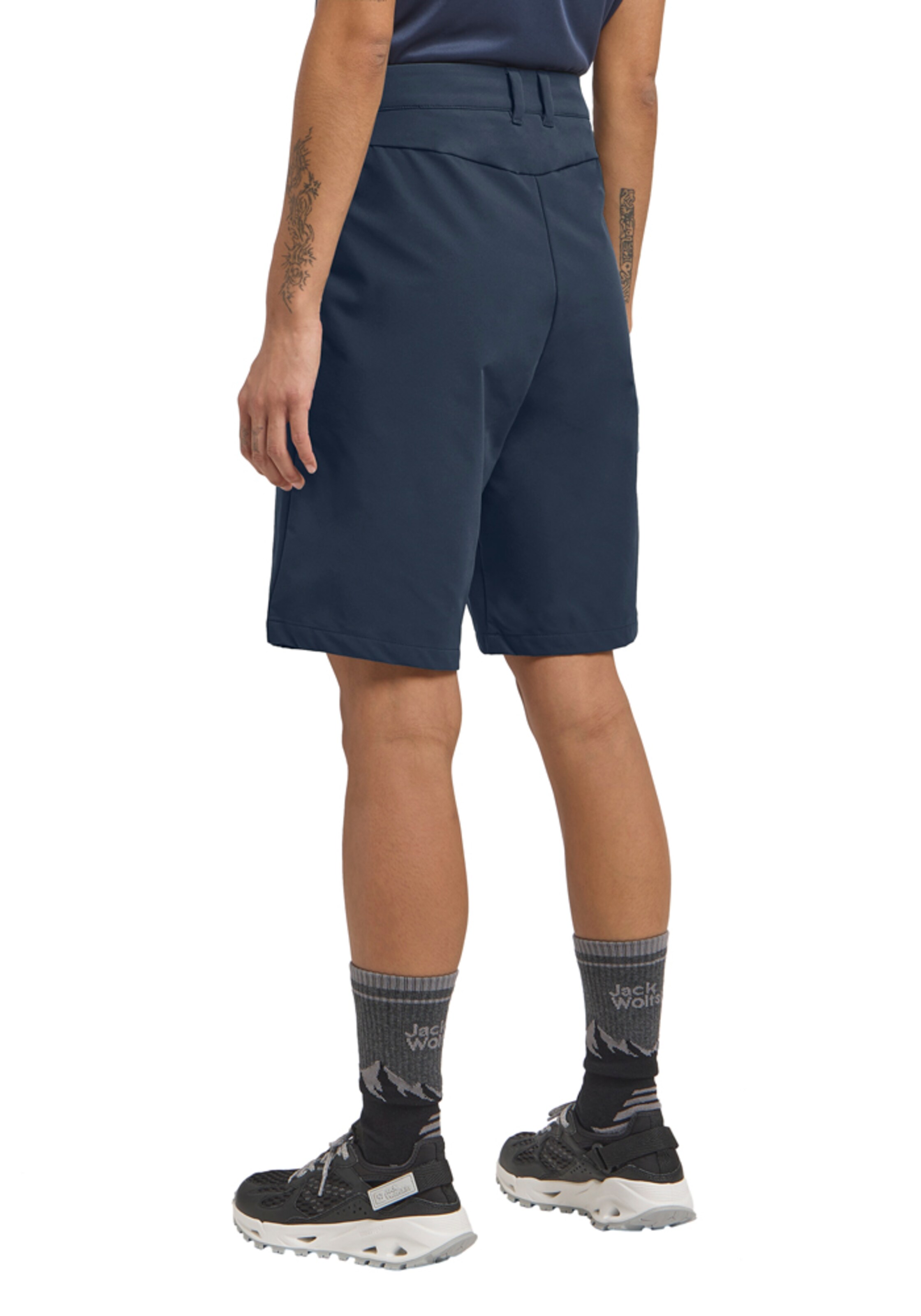 JACK WOLFSKIN Regular Shorts in Blau