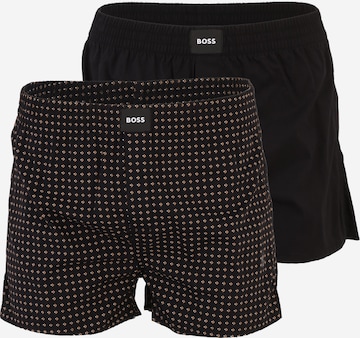 BOSS Шорты Боксеры 'Peach' в Черный: спереди