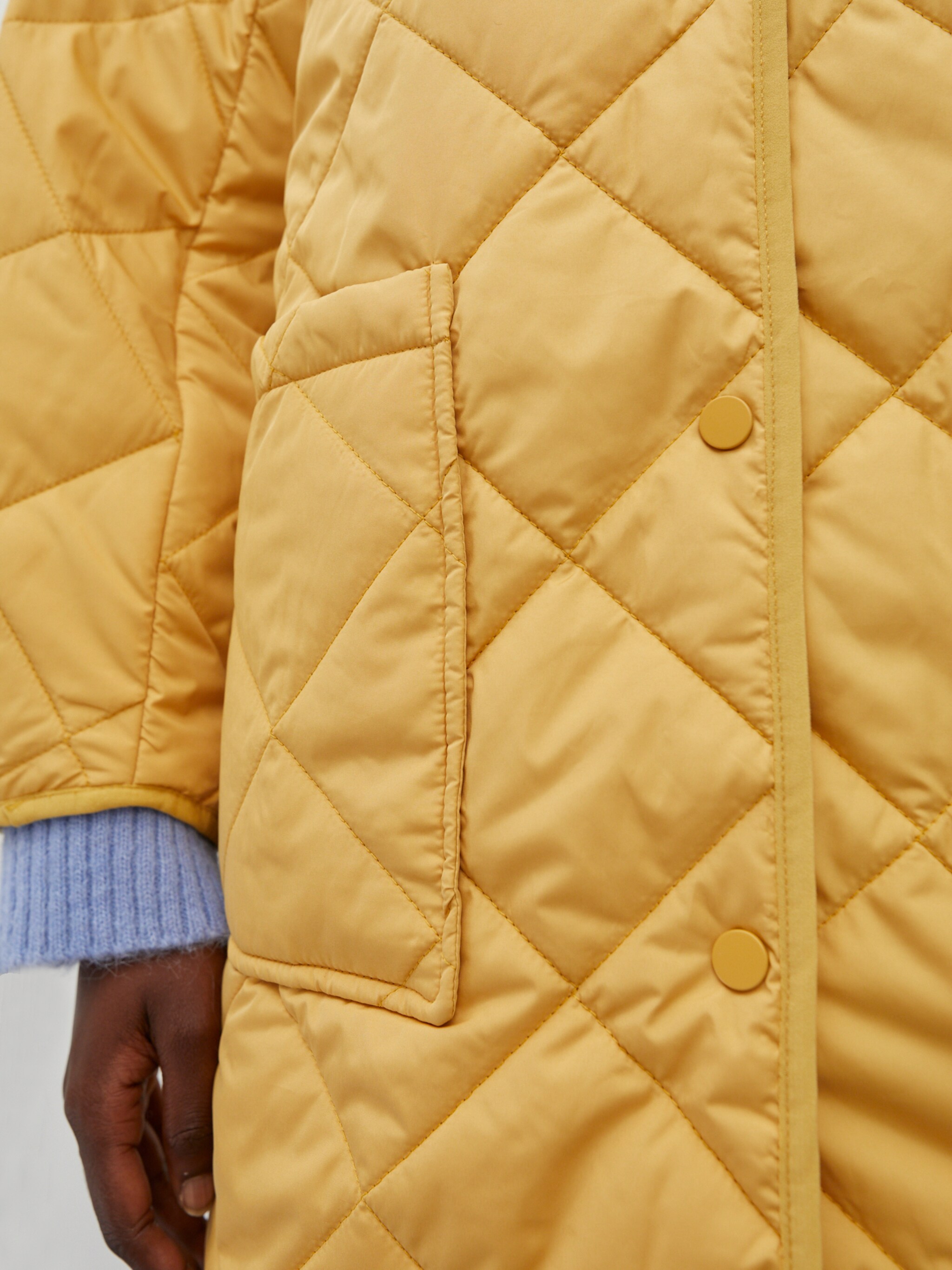 EDITED Produits Manteau mi-saison 'Mallory' jaune d'or