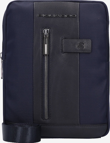 Piquadro Crossbody Bag in Blue: front