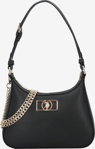 Borsa a spalla 'Jones' di U.S. POLO ASSN. in nero: frontale