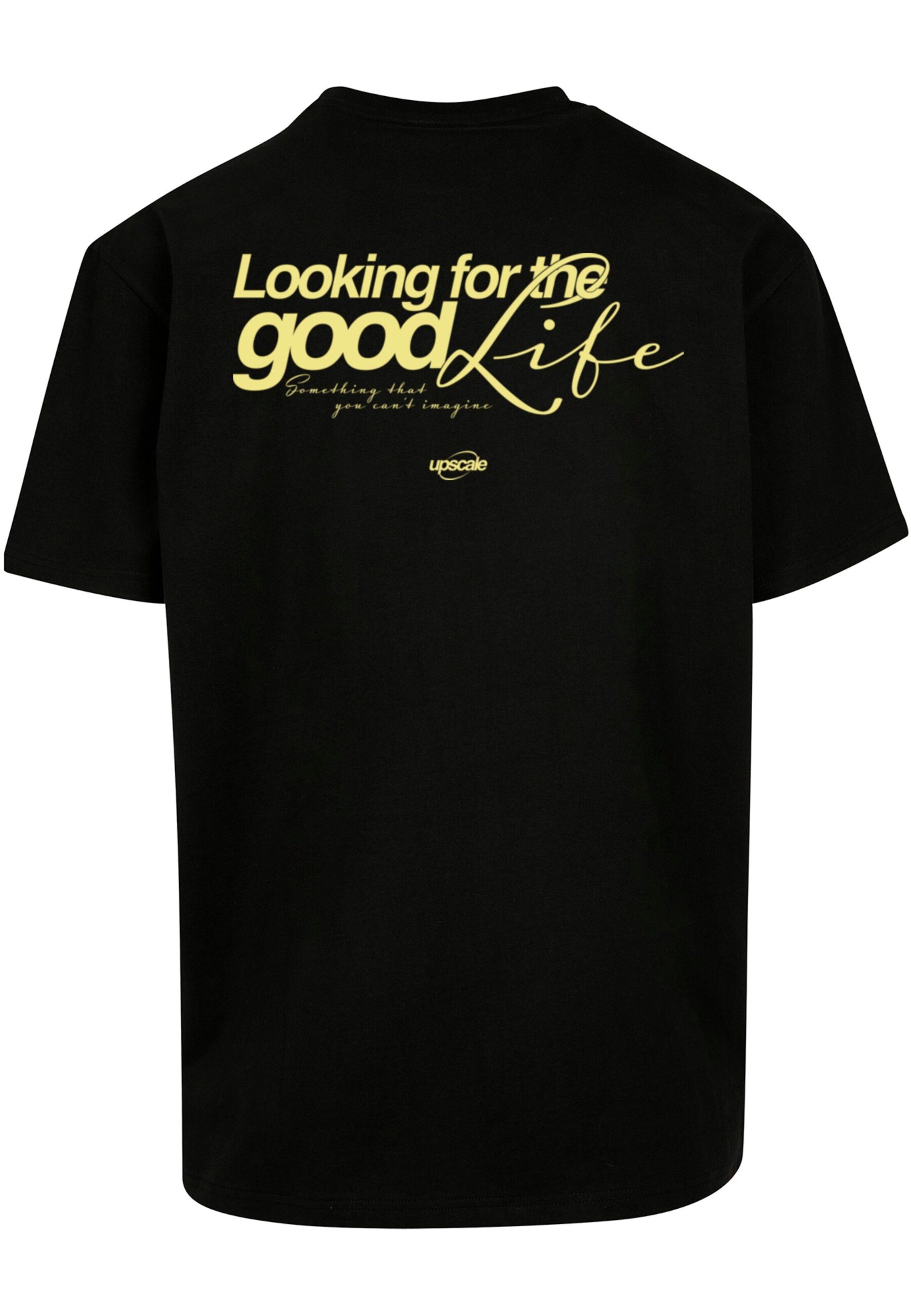 T-Shirt 'Good Life Quest' MT Upscale en noir