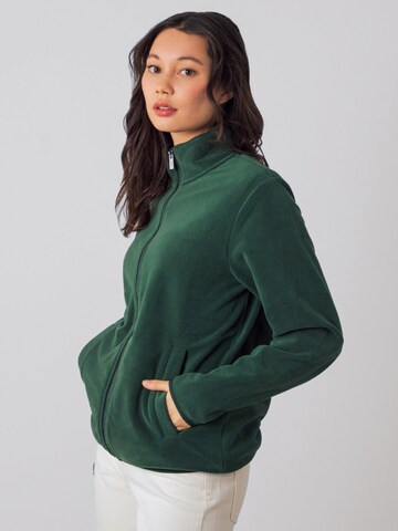 Giacca di pile di Honest Basics in verde