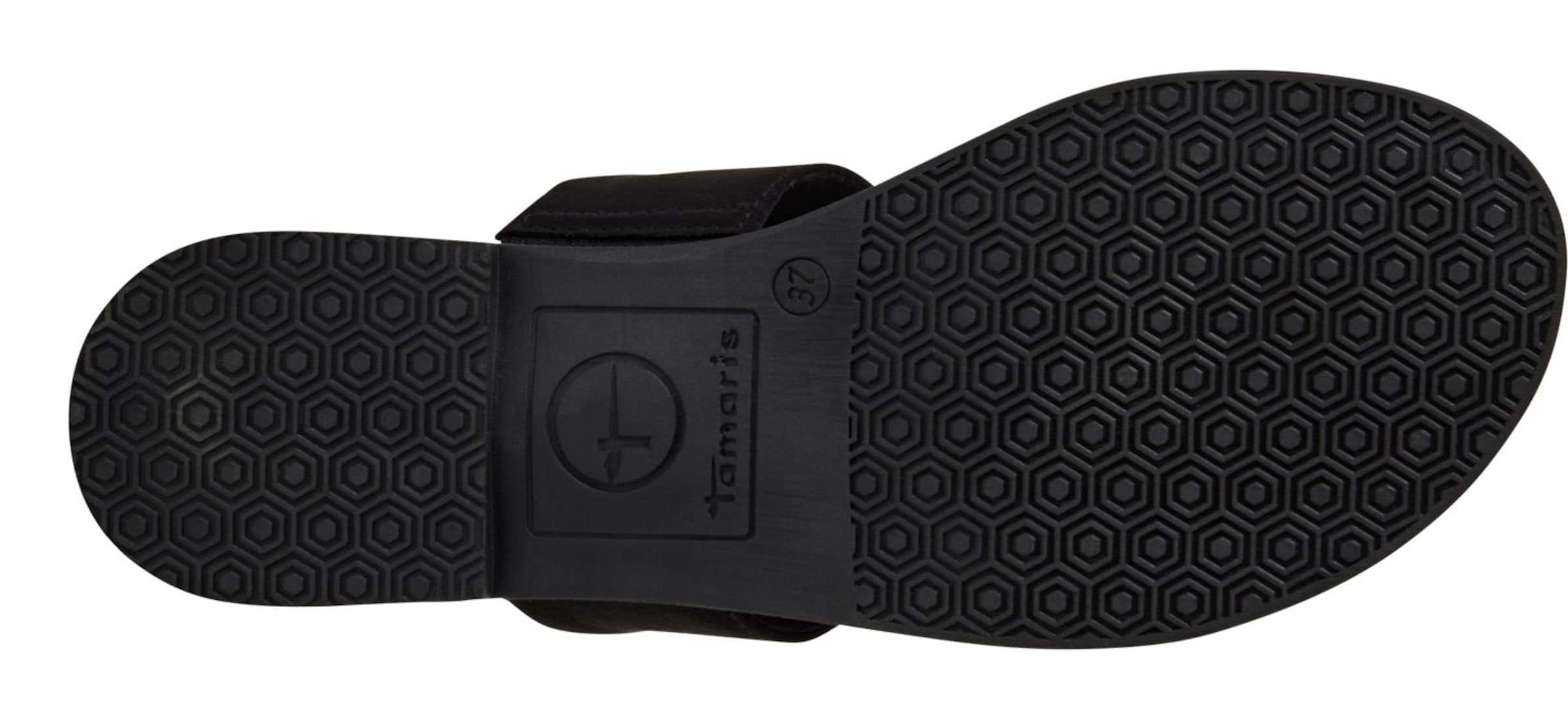 Mule Tamaris en noir