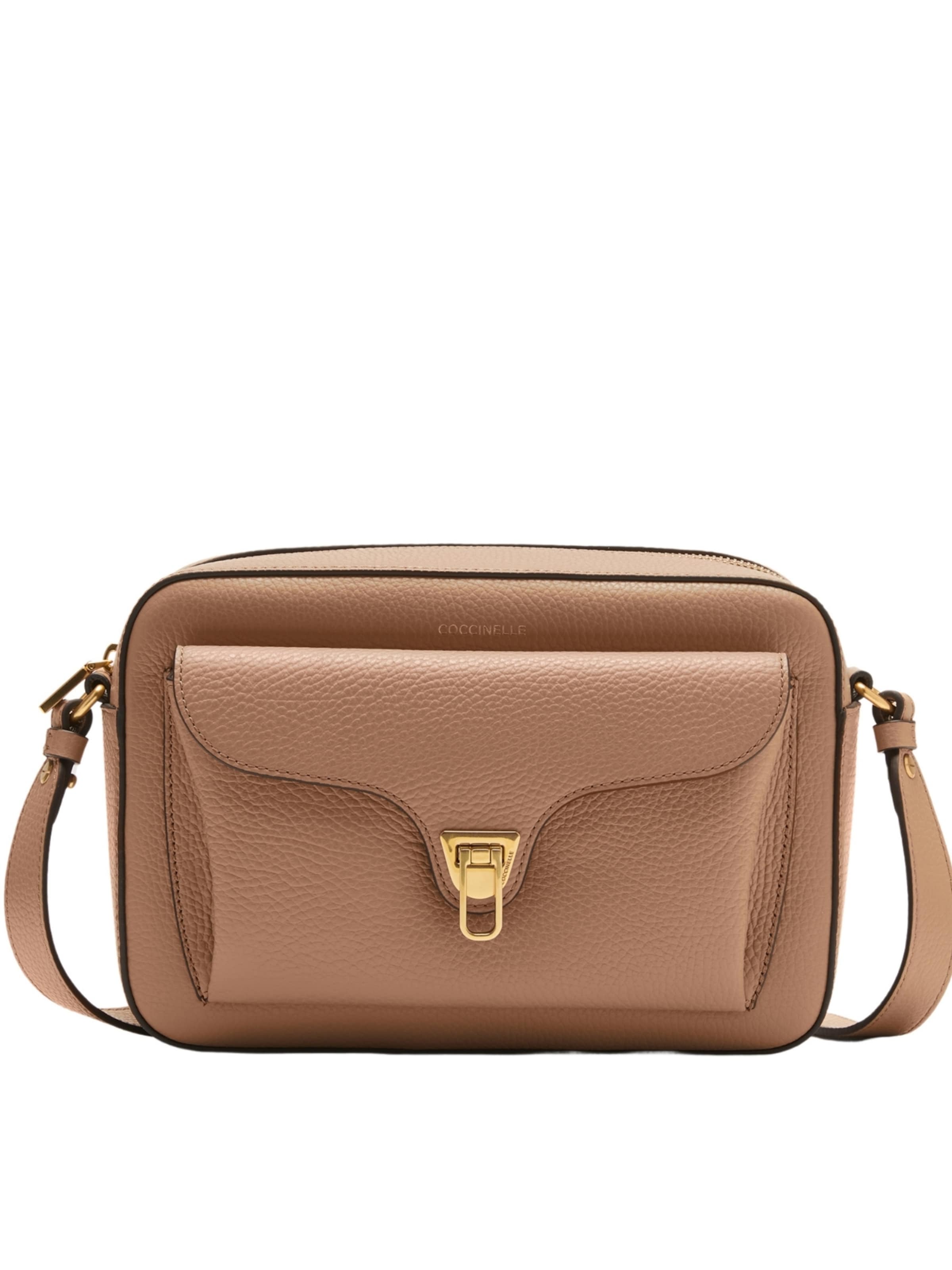 Coccinelle - Bolso de mano 'COCCINELLE BEAT SOFT' en beige: frente