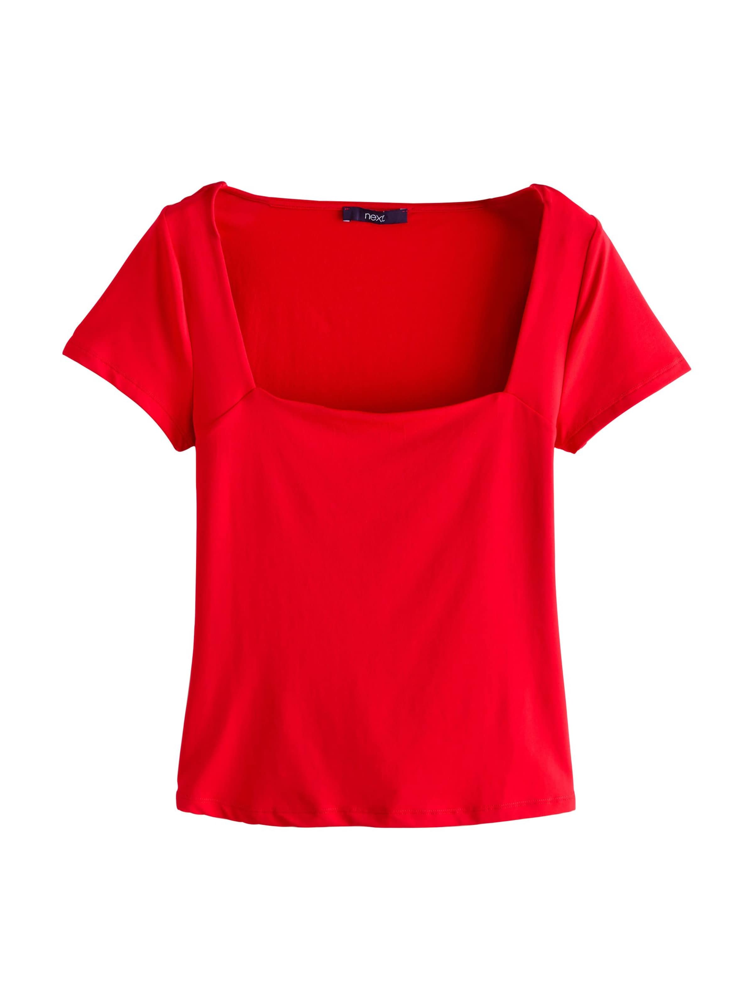 Next Tričko - Červená: predná strana
