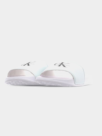 Calvin Klein Jeans Nyitott cipők 'FREDDIE' - fehér