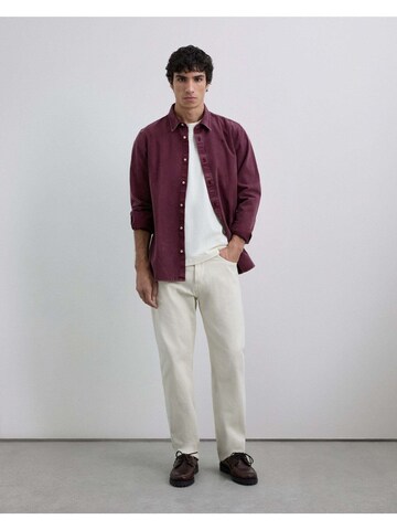 Scalpers Klasický střih Košile – červená: přední strana