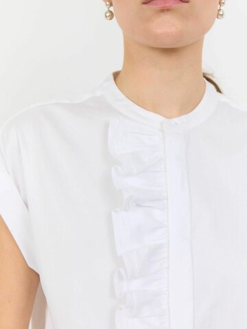 Levete Room Blouse 'Isla Solid 122' in Wit
