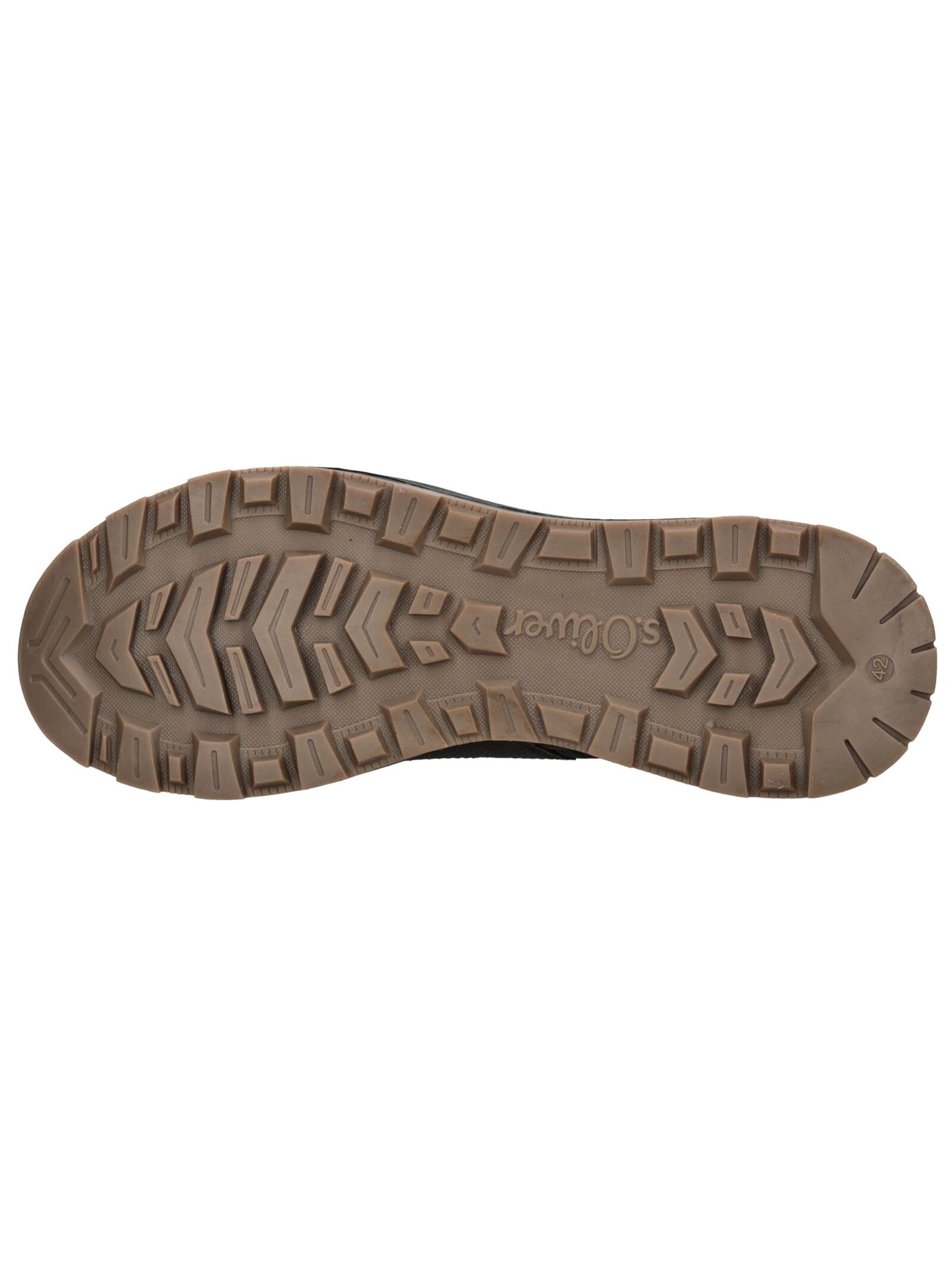 s.Oliver Veterboots in Bruin