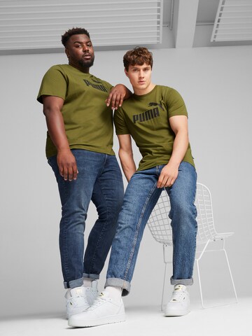 T-Shirt fonctionnel 'Essential' PUMA en vert : devant