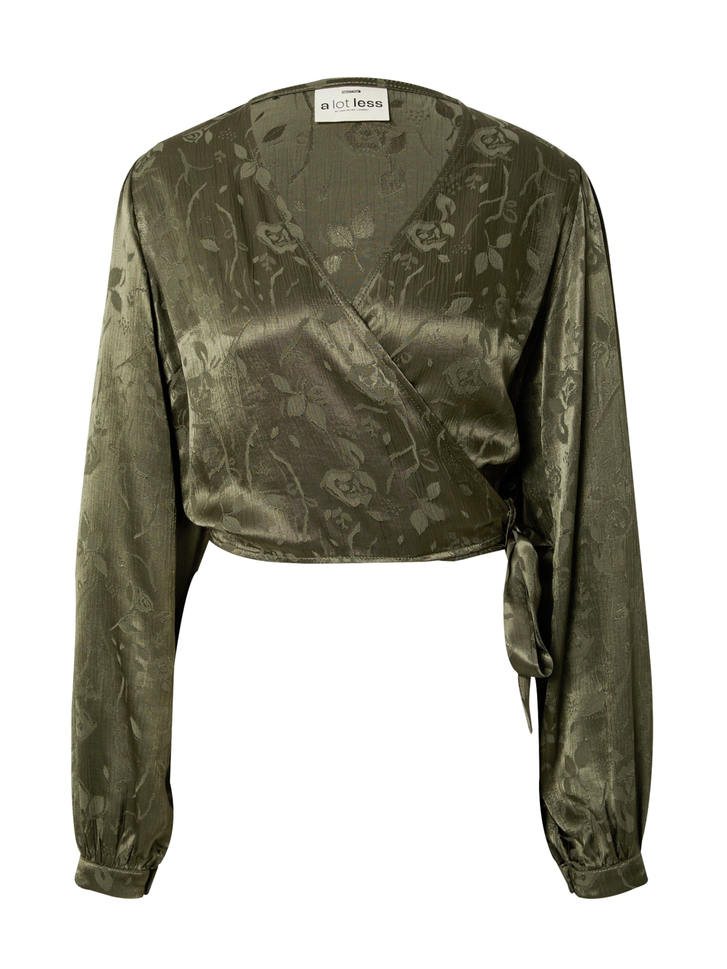 zaļš A LOT LESS Blūze 'Paulina': no priekšpuses