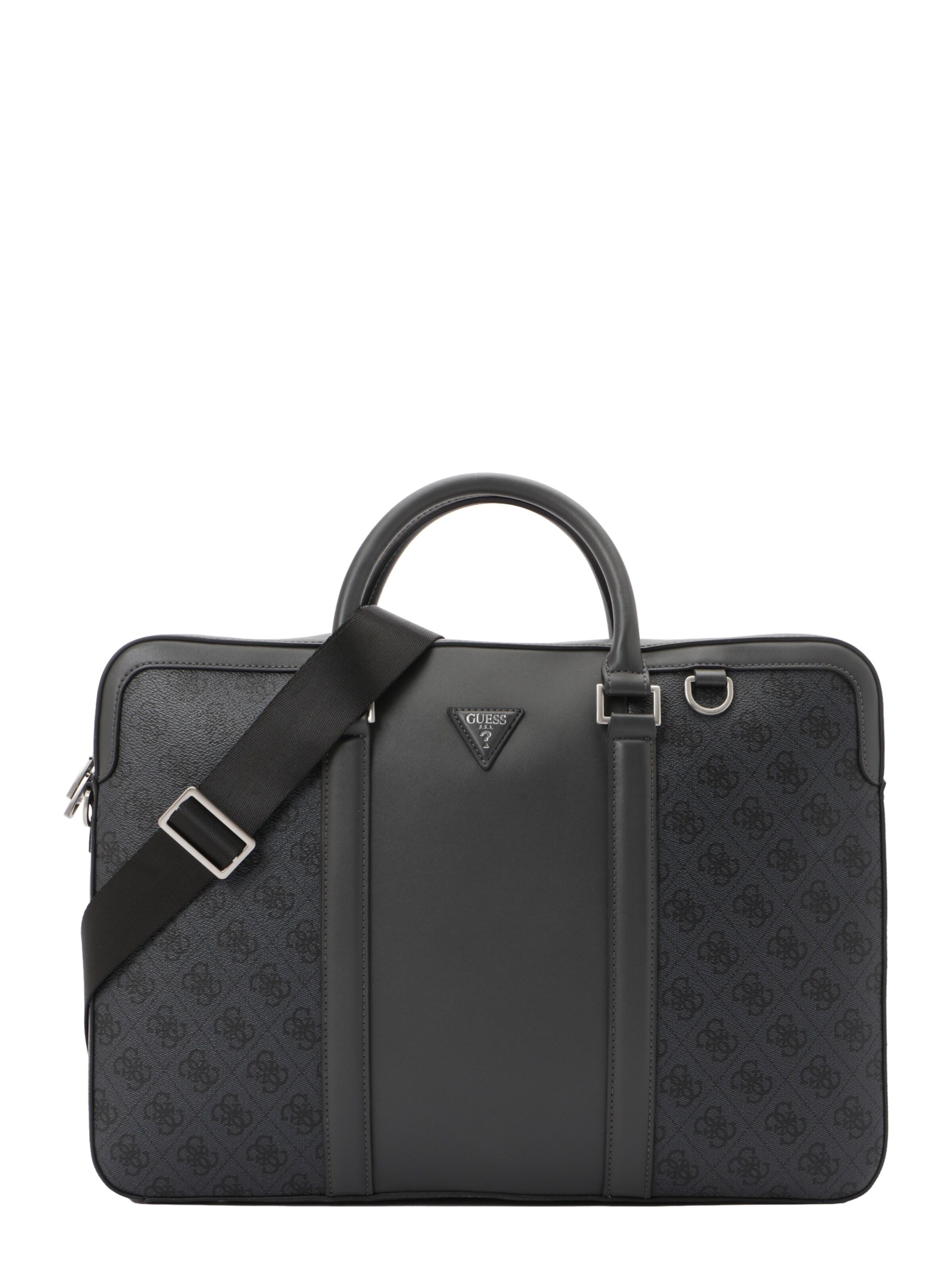 GUESS Torba na laptopa 'MILANO' w kolorze czarny