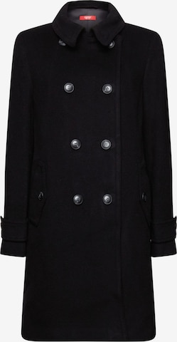 ESPRIT Between-Seasons Coat in Black: front