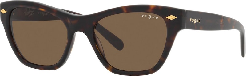 VOGUE Eyewear Sonnenbrille '0VO5445S' in Cognac Dunkelbraun VOGUE Eyewear Sonnenbrille '0VO5445S' in Cognac Dunkelbraun