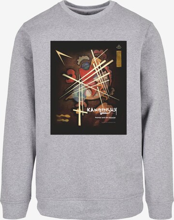 Merchcode Sweatshirt 'Apoh - Theorist 2' in Grau: predná strana