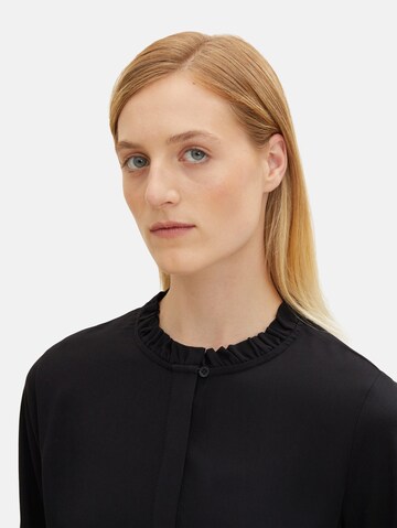 TOM TAILOR Blouse in Black