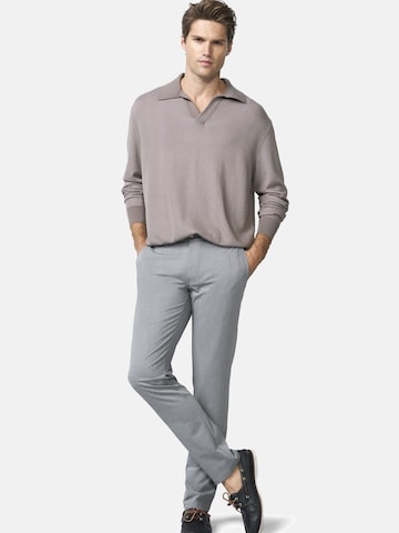 Coupe slim Pantalon chino 'M5 Move 9-6196' MEYER en gris