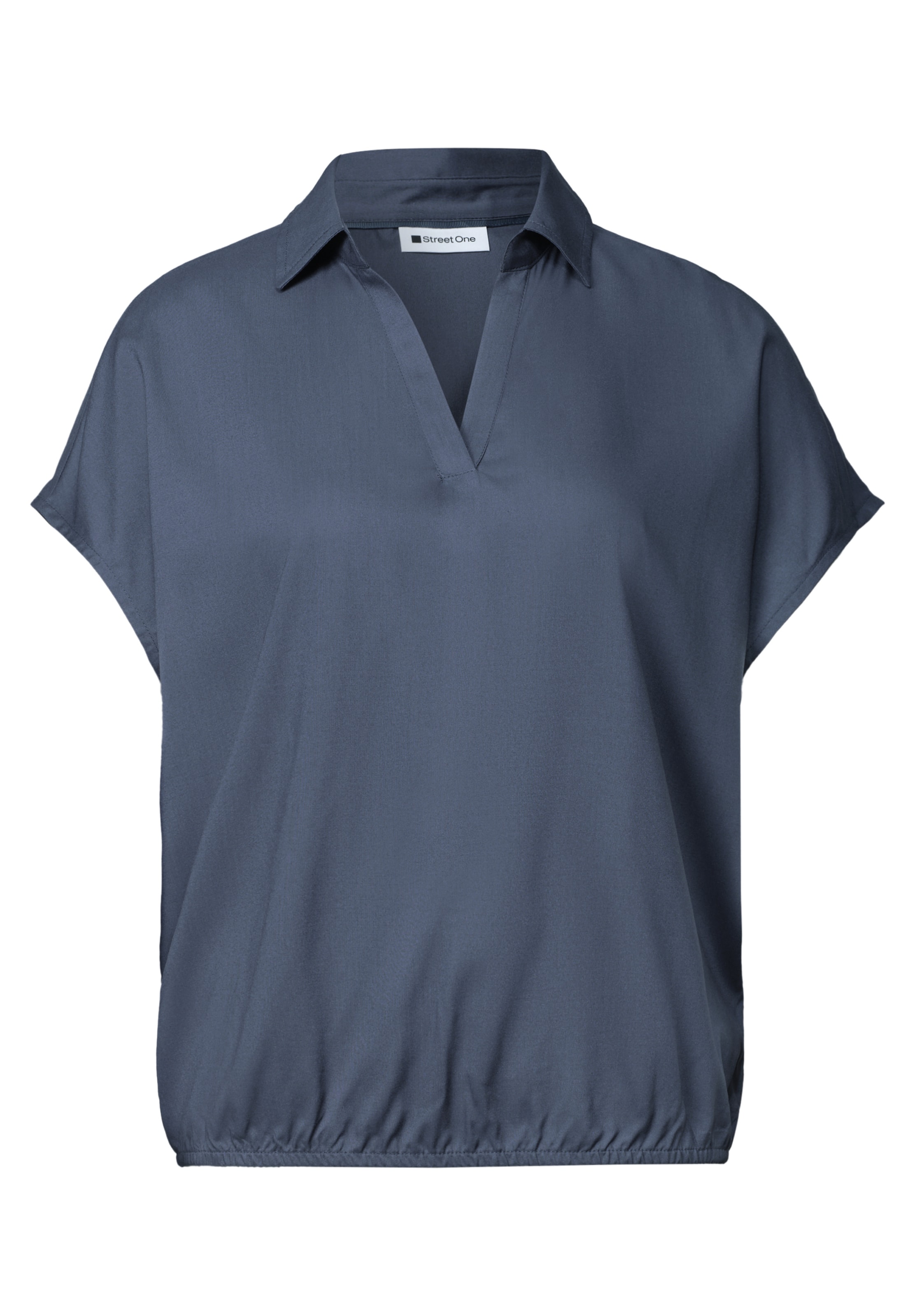 STREET ONE Bluse in Blau: Vorderseite