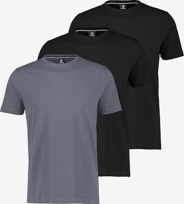 LERROS Shirt 'Basic' in Grau: Vorderseite