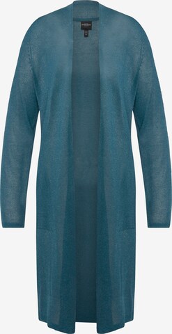 Ulla Popken Gebreid vest in Blauw: voorkant