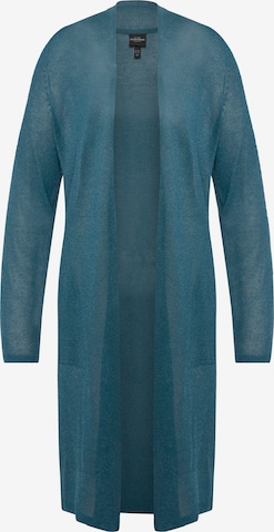 Cardigan Ulla Popken en bleu : devant