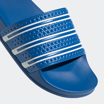 ADIDAS ORIGINALS Muiltjes 'ADILETTE' in Blauw