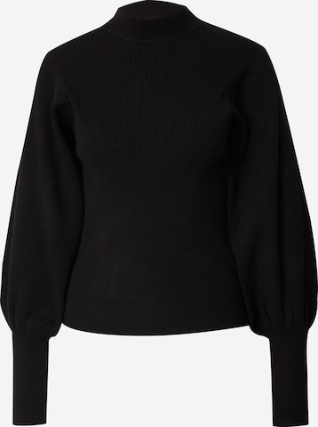 Pull-over 'HANI' SISTERS POINT en noir : devant