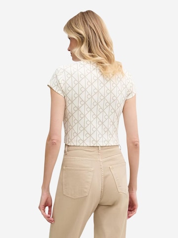 Maglietta 'LV047G830G' di Calvin Klein Jeans in beige