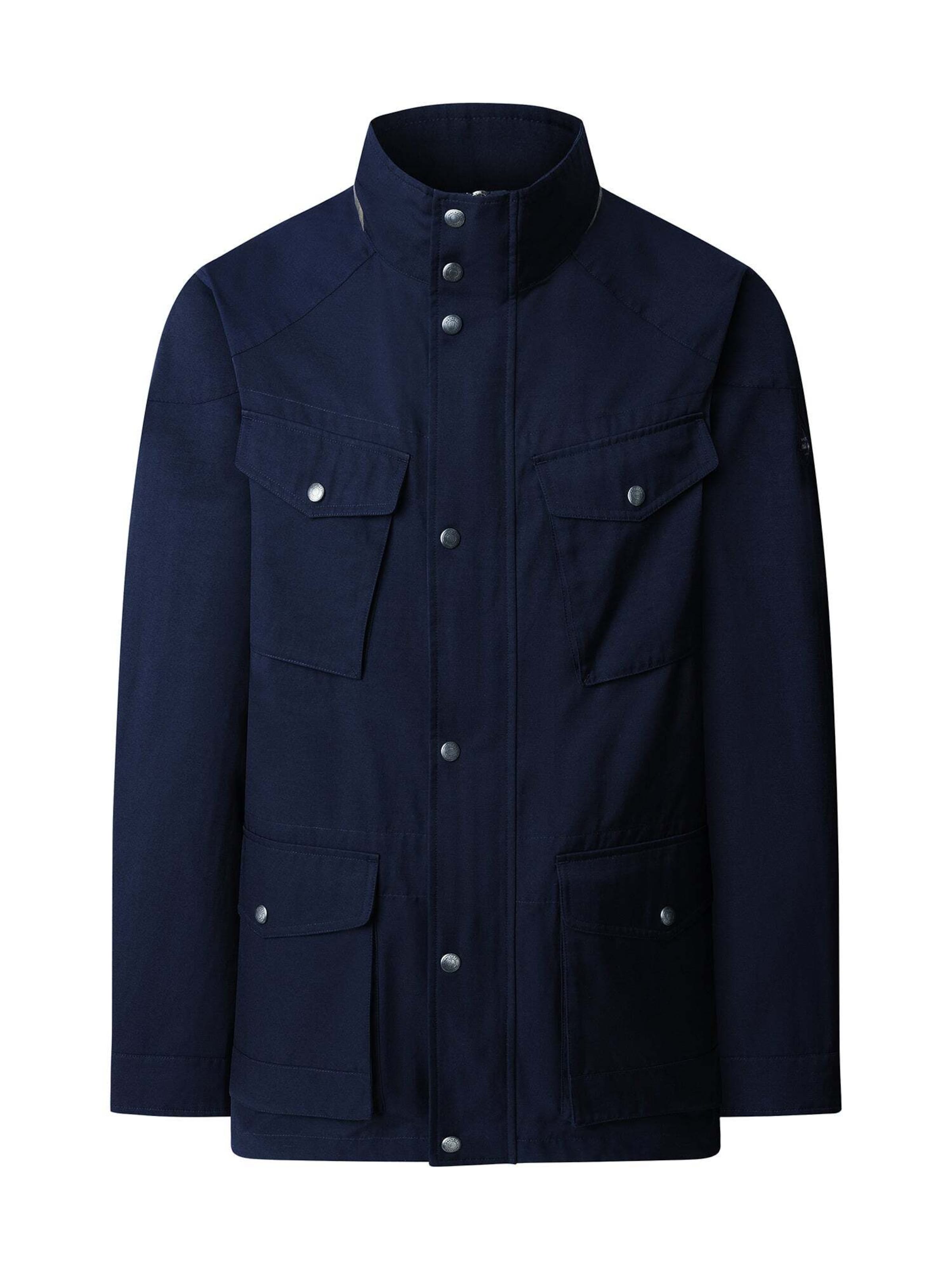 Hackett London Veste mi-saison en bleu marine, Vue avec produit