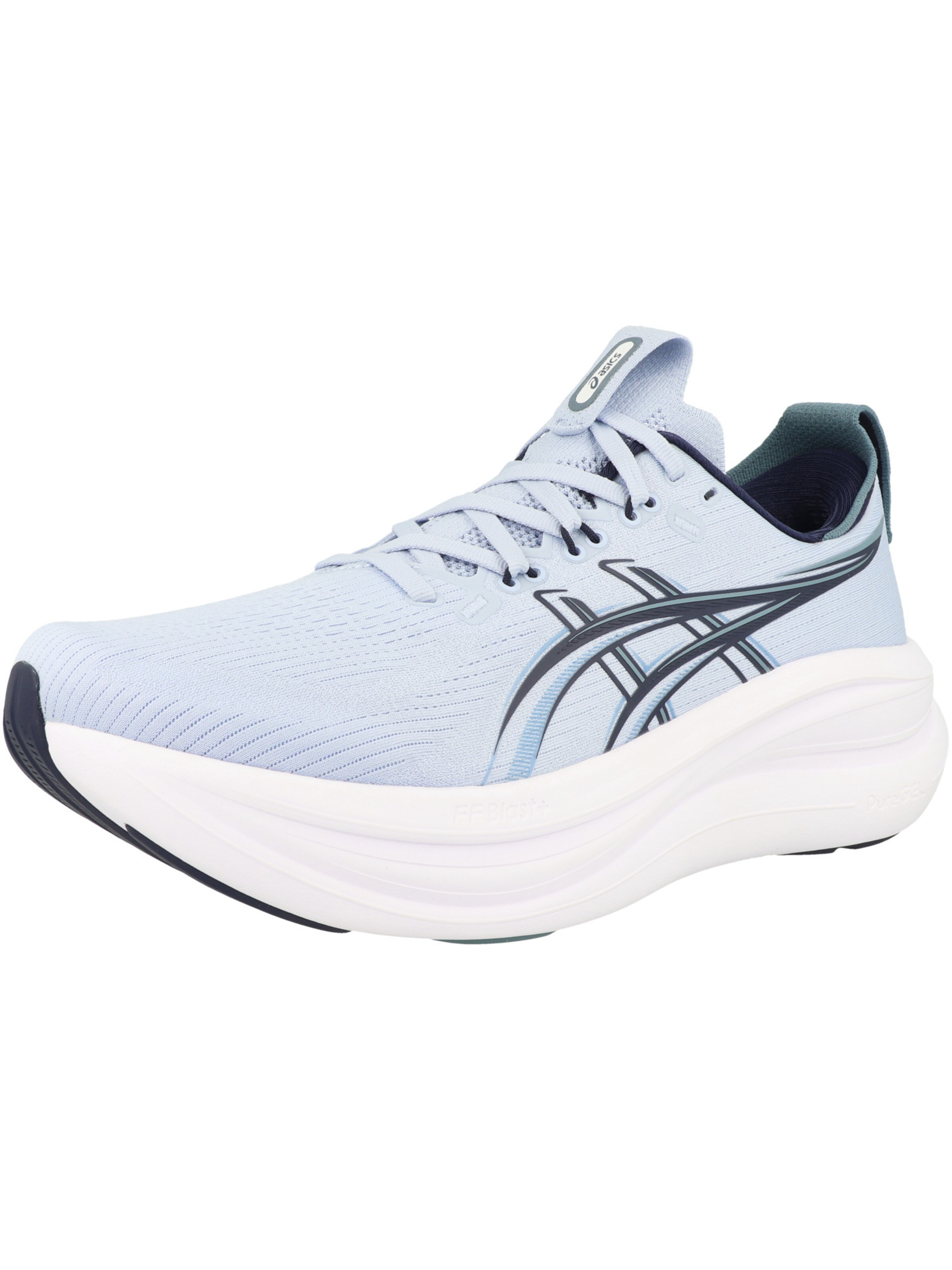 ASICS Laufschuh 'Gel-Nimbus 28' in Blau: Vorderseite