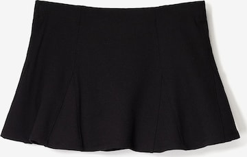 Bershka Rock in Schwarz: Vorderseite