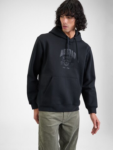 ADIDAS ORIGINALS Sweatshirt in Black: front