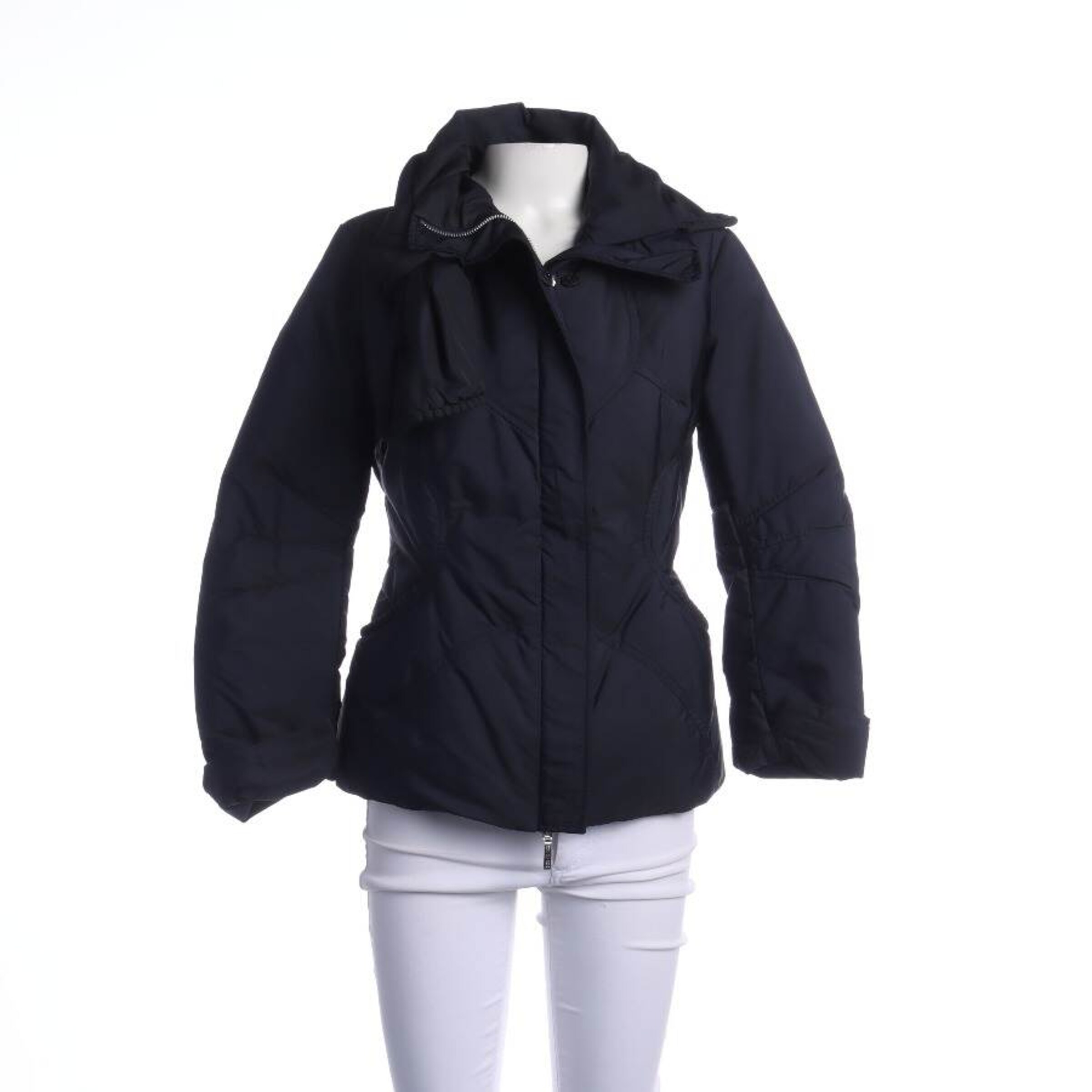 Ermanno Scervino Jacket & Coat in XS in Blue: front