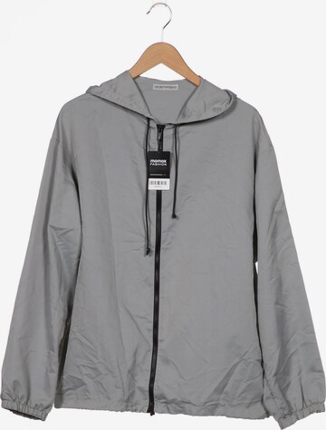 Emporio Armani Jacket & Coat in M-L in Grey: front